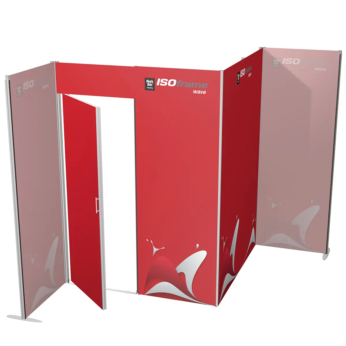 Storage area with door, 1600 × 1600 mm – Doors and storage