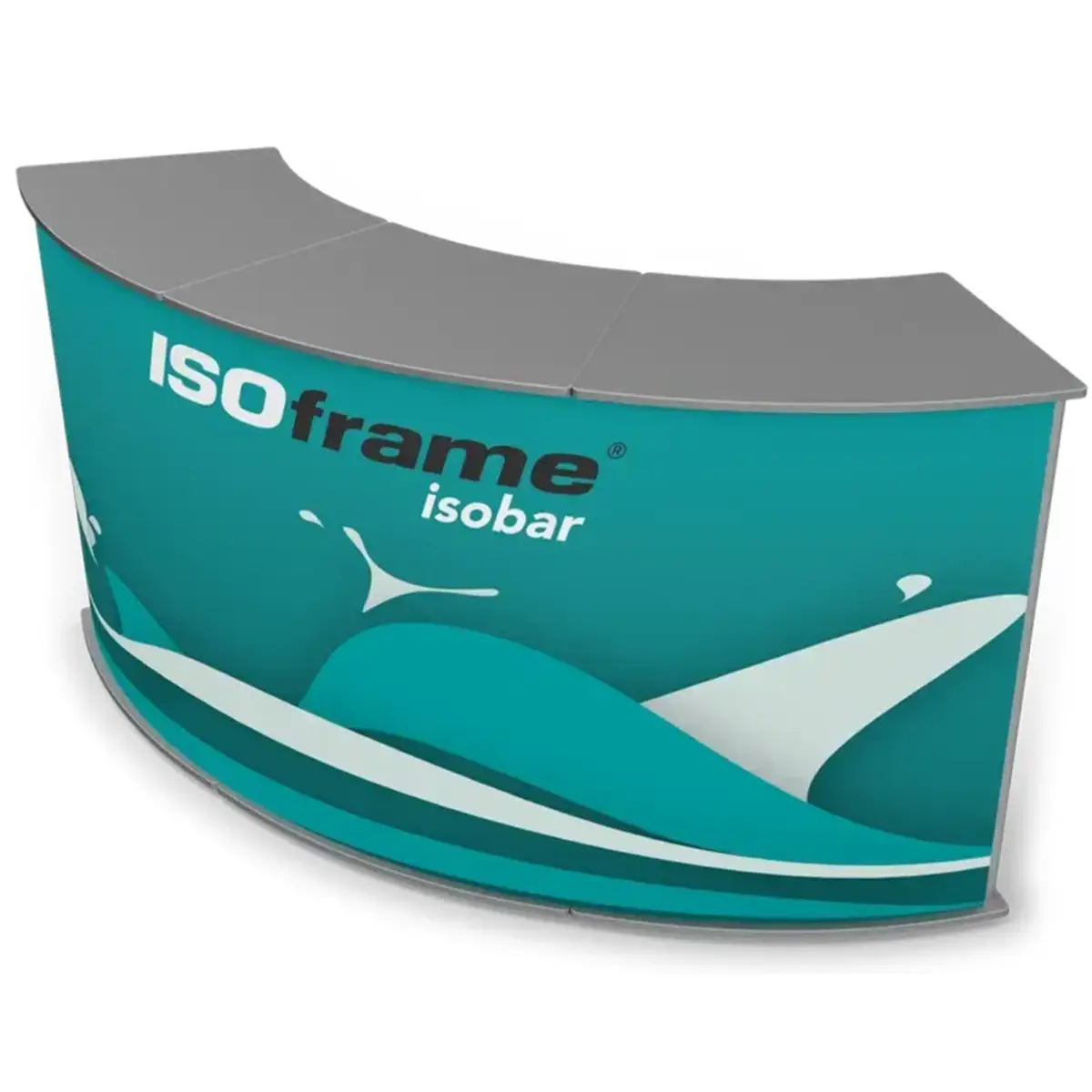 ISObar curved counter – Counters and tables