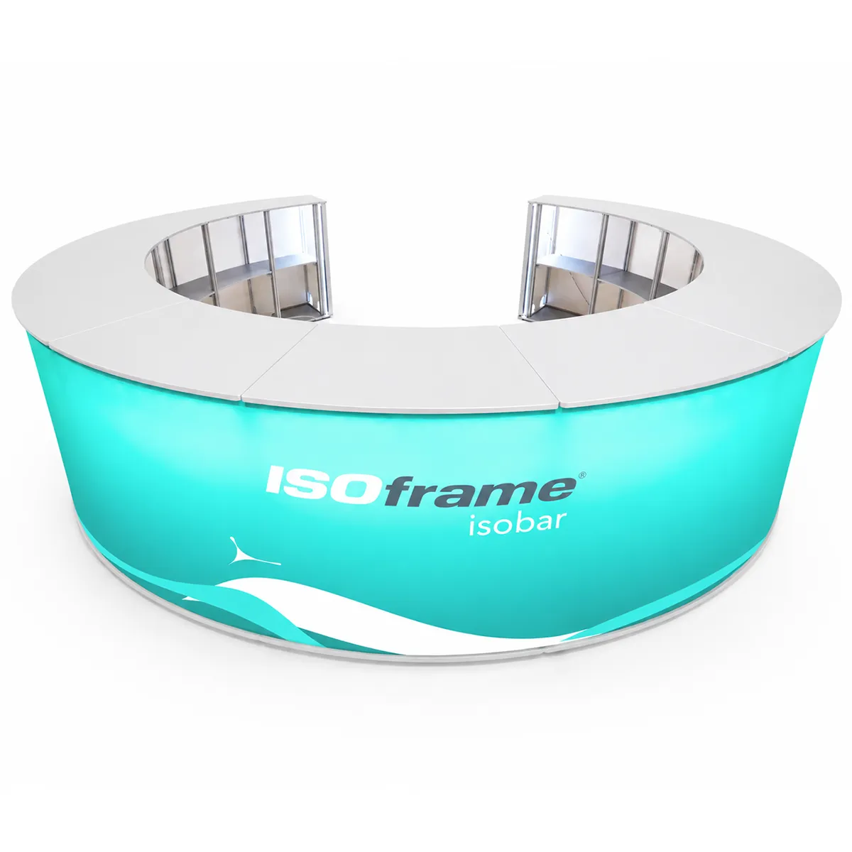 ISObar semicircular LED counter – Counters and tables