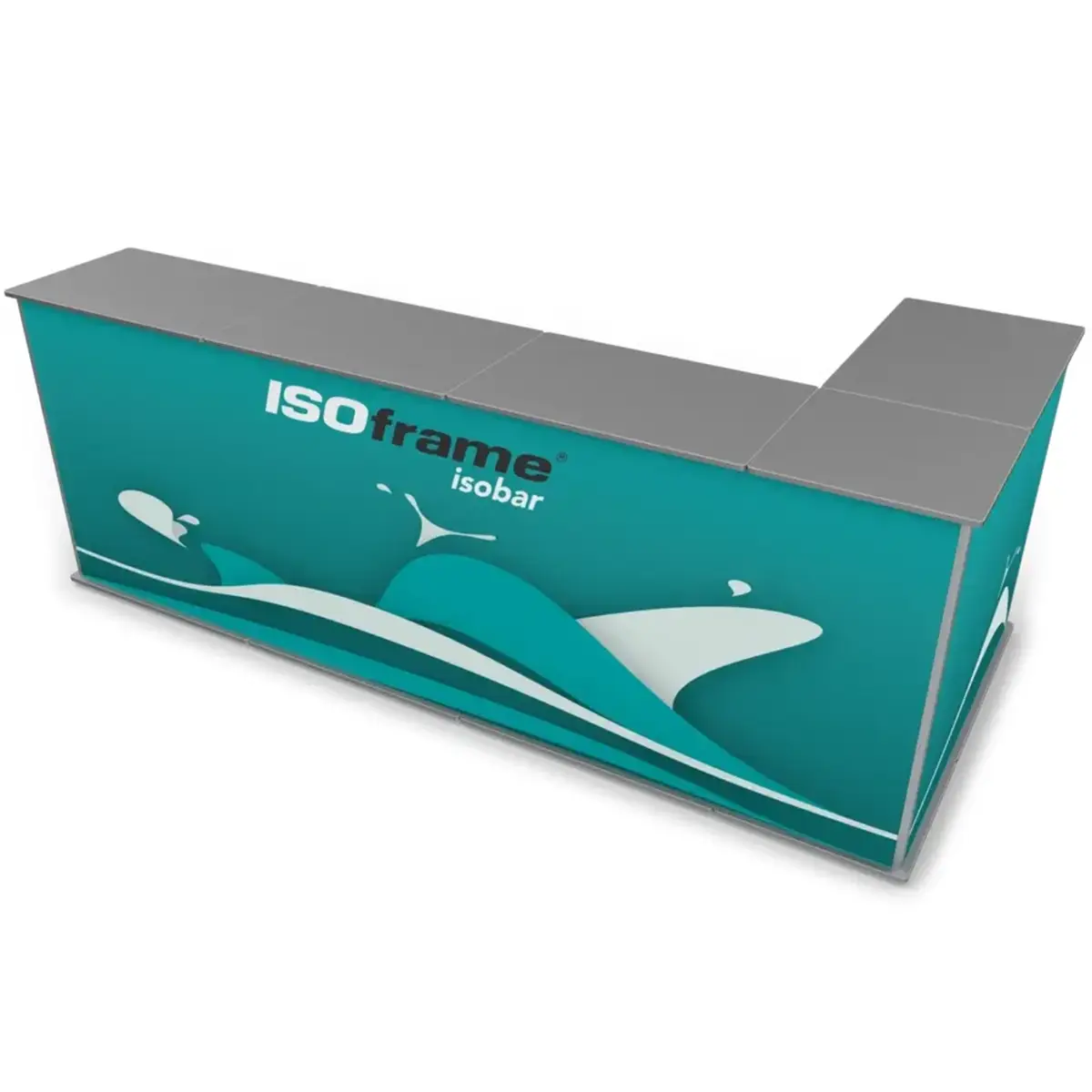 ISObar corner reception counter – Counters and tables