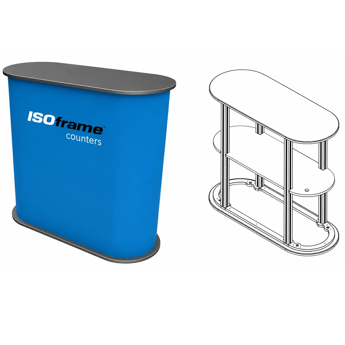Rectangular counter – Counters and tables