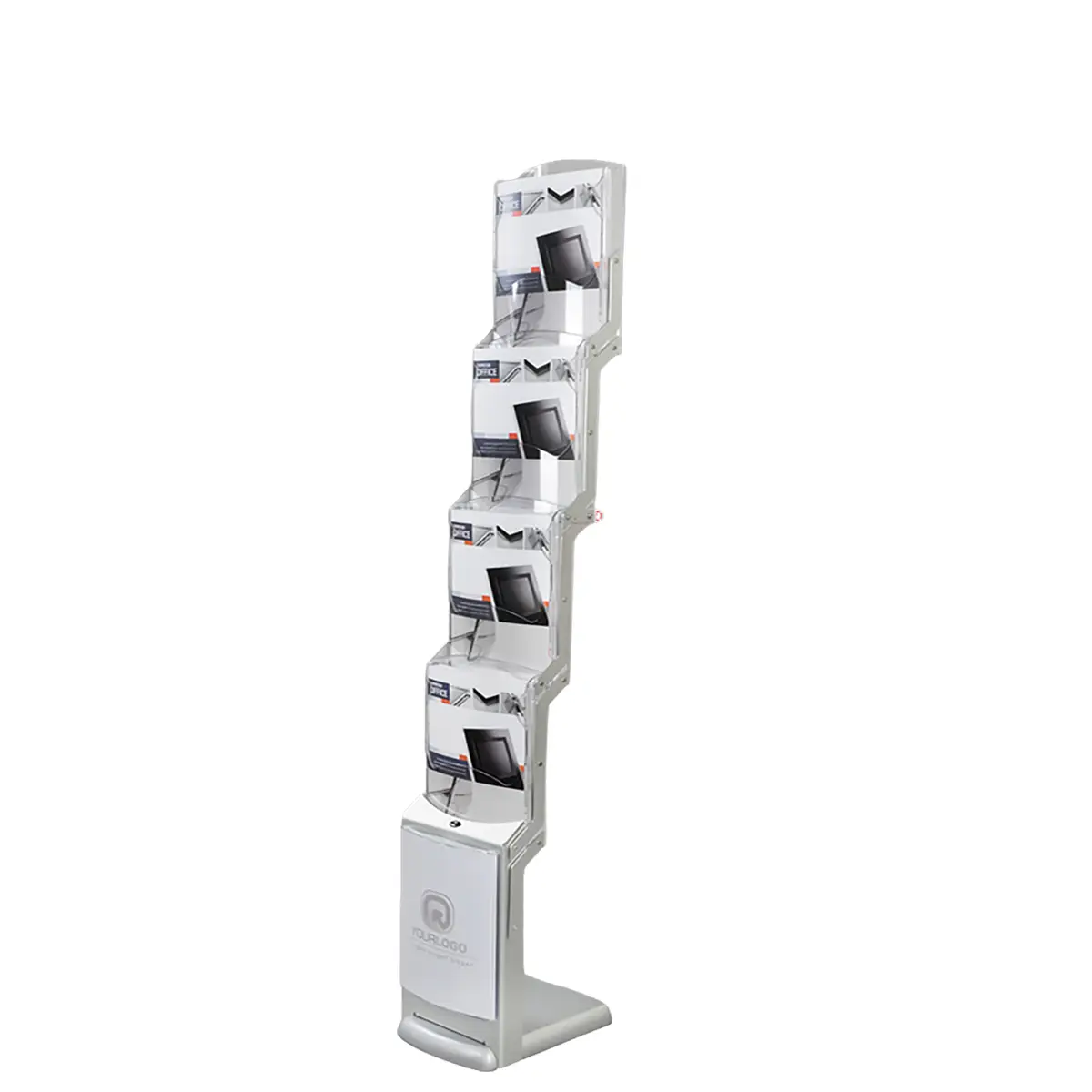 Real Zip folding literature stand – Literature stands
