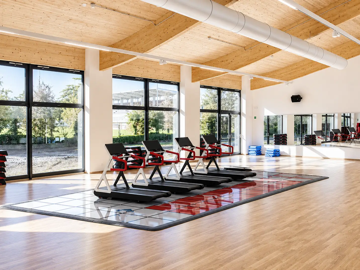 Stand-ON floor finishes for indoor and outdoor events