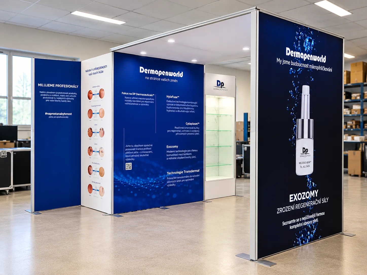 Výstavní stánek ISOframe Exhibit pro DP