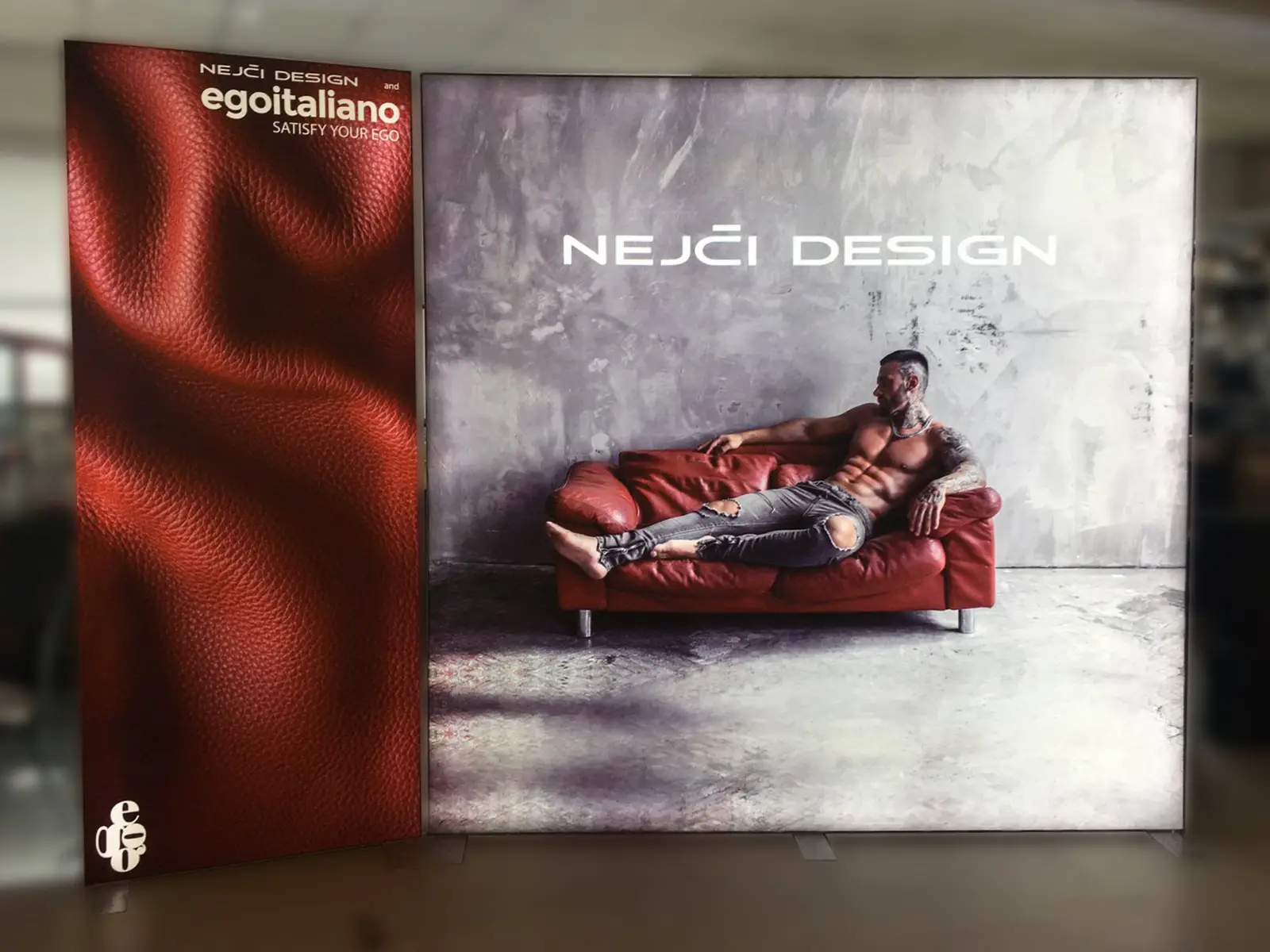 Světelná stěna ISOframe Lightbox pro Nejči Design