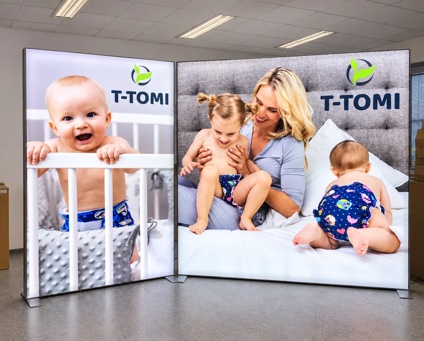 Podsvícená sestava Lightbox pro T-TOMI